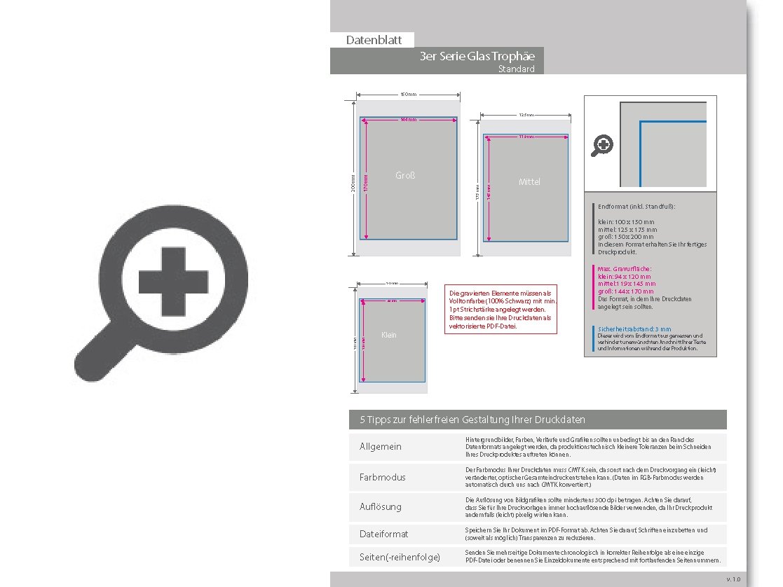 Product Bild 3er-serie_glas-troph__en_standard_klein_-_mittel_-_gro___mit_einseitiger_lasergravur